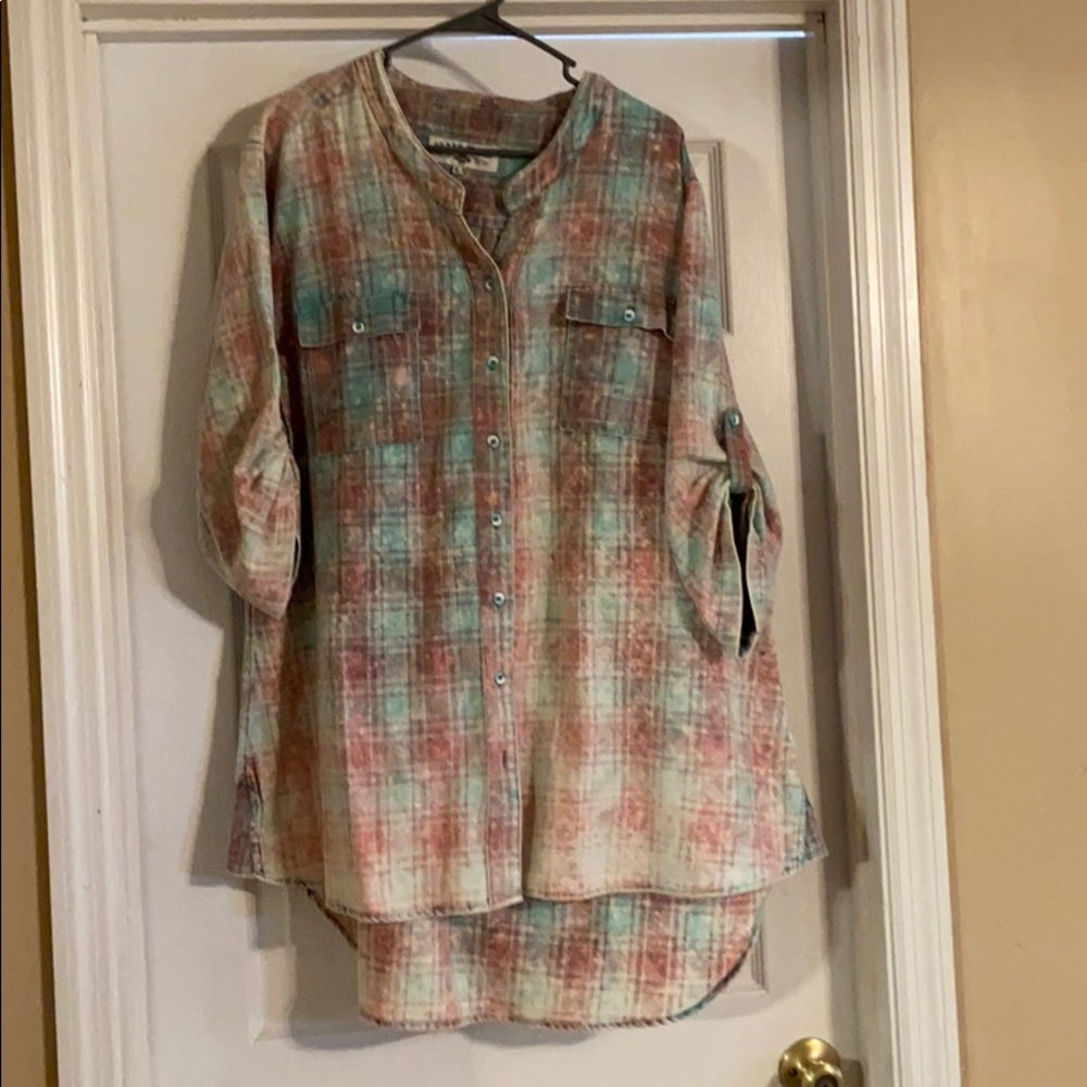 Crazy Train flannel shirt